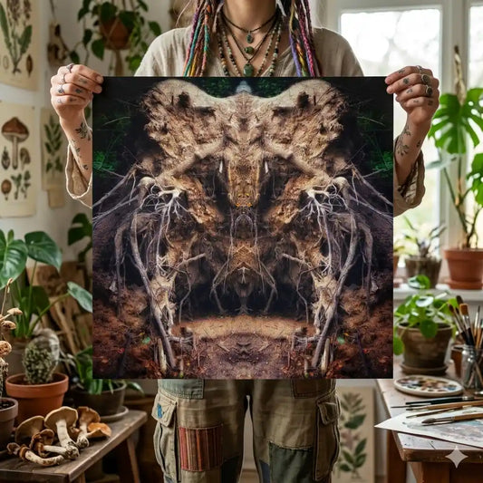 Root Mammoth Poster - Forest Dimensions