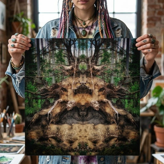 Root Guardian Poster - Forest Dimensions