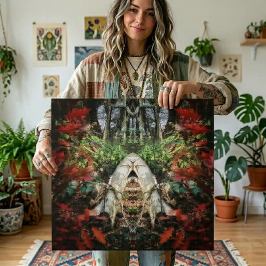 Sleeping Eskimo Poster - Forest Dimensions