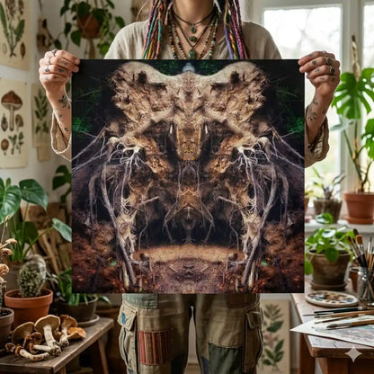 Root Mammoth Poster - Forest Dimensions