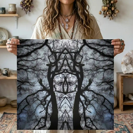 Shadow Sentinel Poster - Forest Dimensions